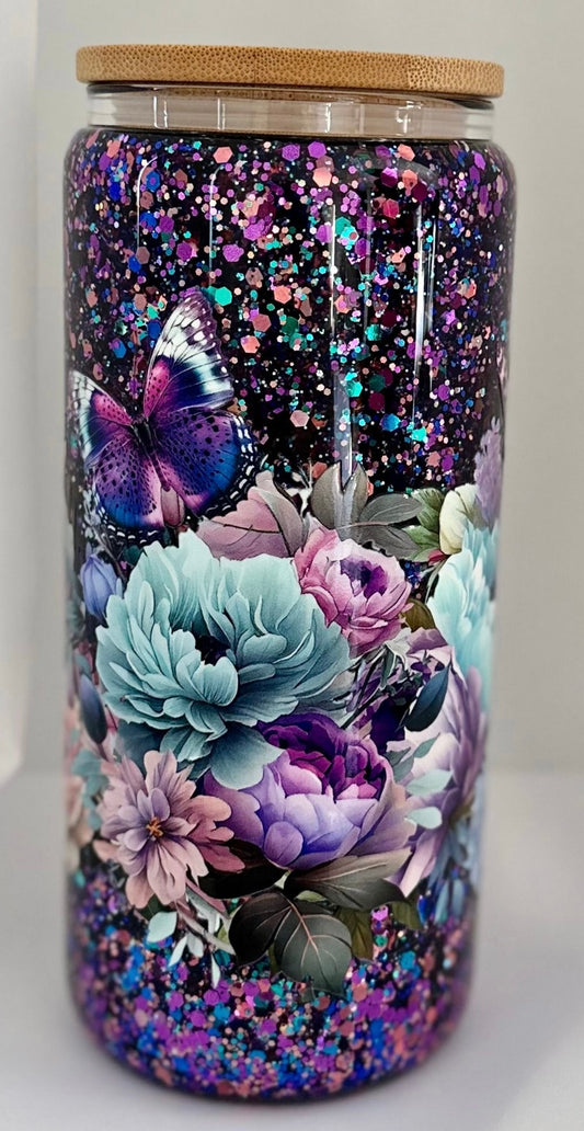 Floral Butterfly Snow Globe Tumbler book